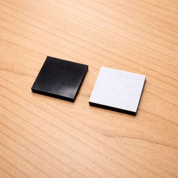Self-Adhesive Square Patch Magnet | 20mm x 20mm x 2mm (0.8” x 0.8” x 0.08”)  | Sold Per Patch