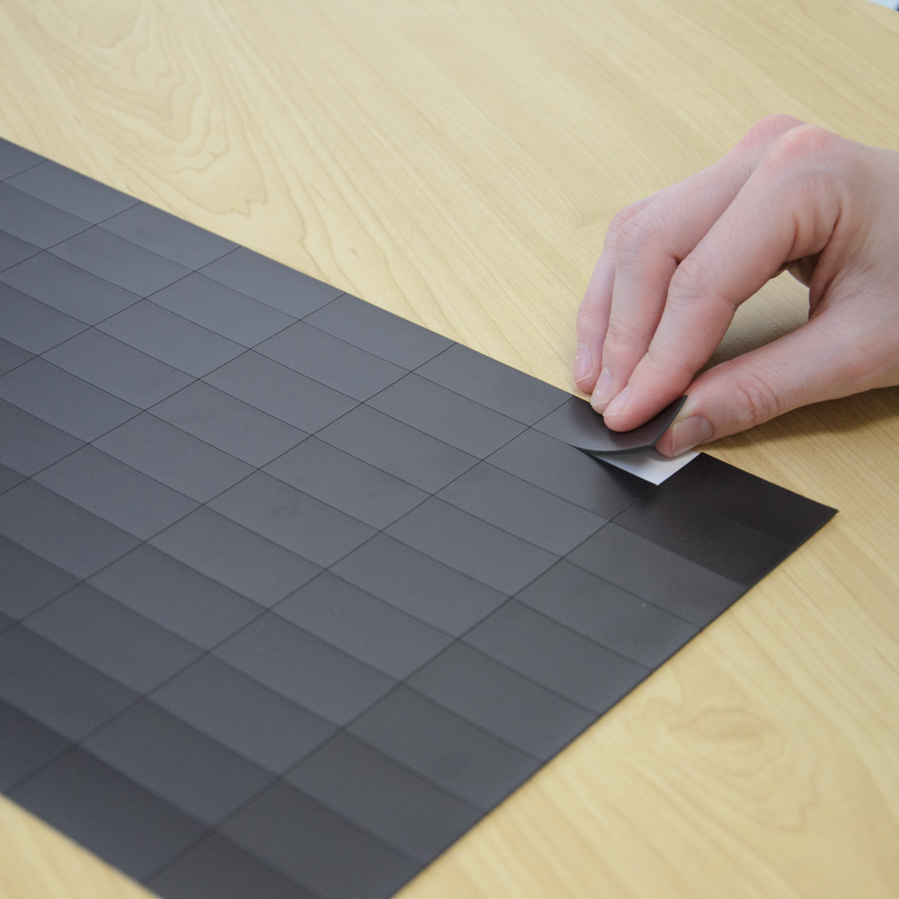 Self-Adhesive Magnetic Patches. Buy online at AMF Magnetics!