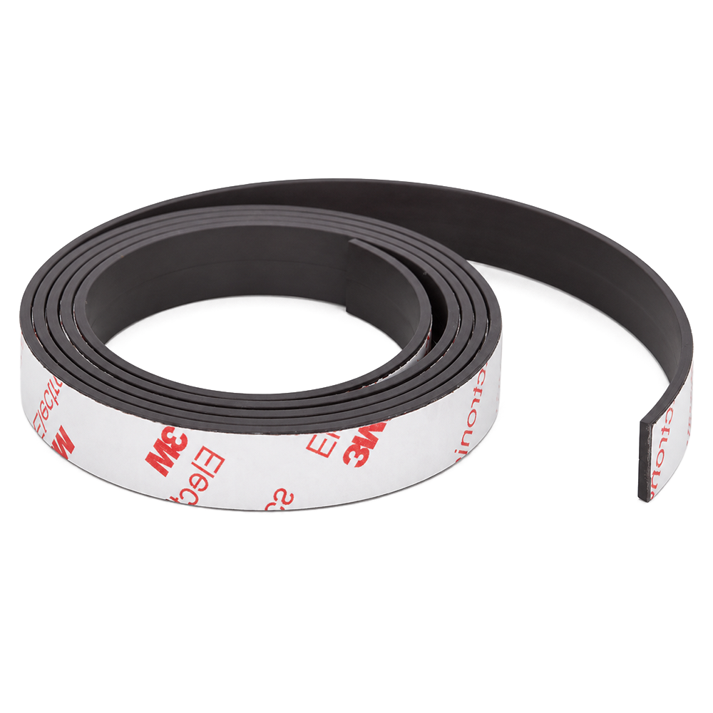 AMF Magnetics Magnafix with 3M Adhesive - 12.5mm x 1.6mm PER METRE Supplied As Continuous Length PART A