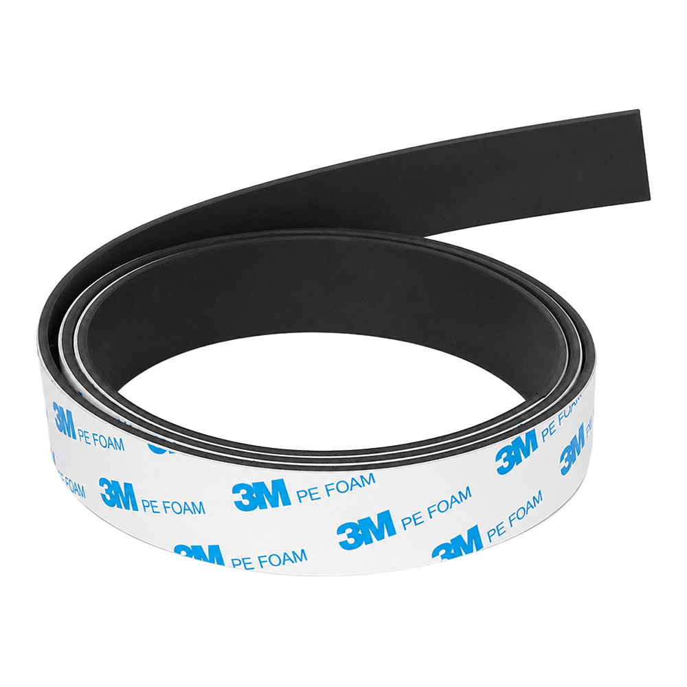 Magnafix Magnetic Tape with 3M White Foam Adhesive | 25mm x 1.5 mm x PER METRE | Supplied As Continuous Length | PART A