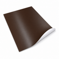 White and Brown Magnetic Sheeting with Double Sided Magnetism | 620mm x 0.5mm | PER METRE | Supplied As A Continuous Length