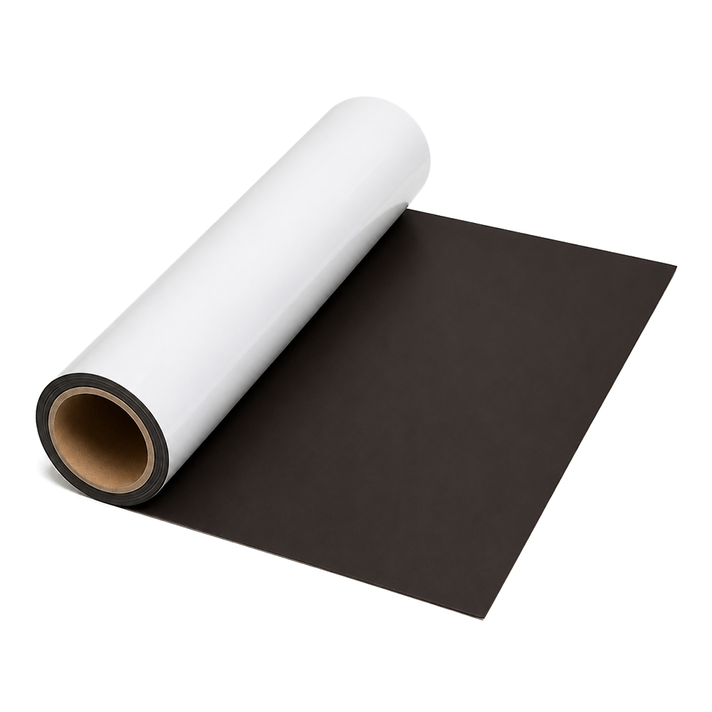White Magnetic Sheeting - 620mm x 0.6mm | 10m ROLL