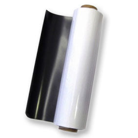 Magnetic Sheeting - White - 0.8mm x 620mm per metre