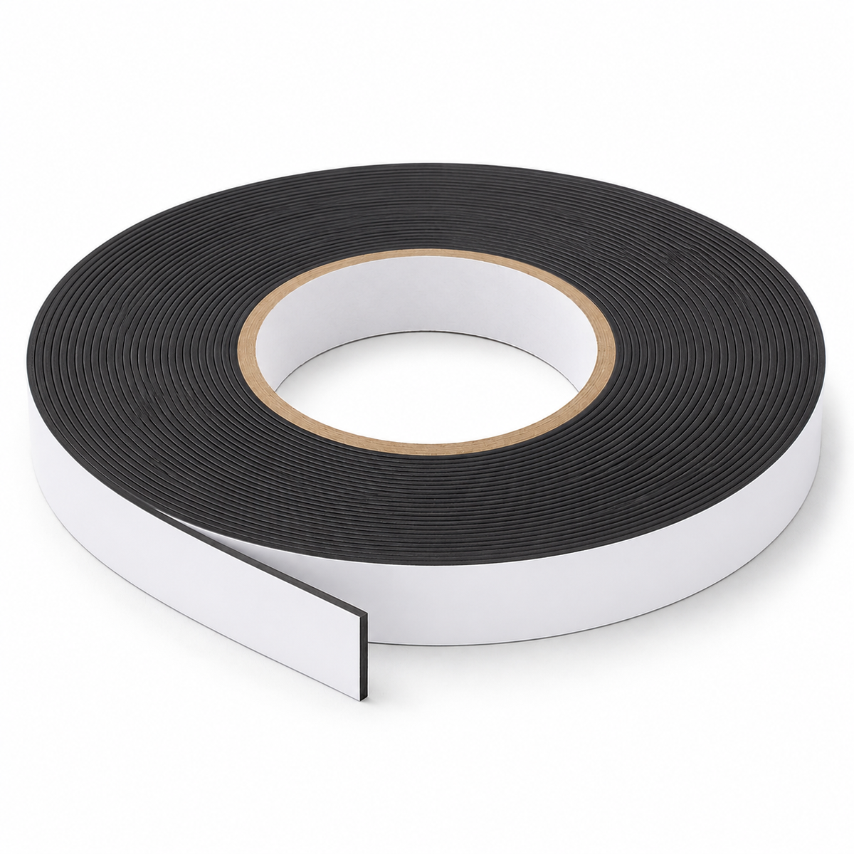 White Magnetic Tape - 10mm x 0.8mm | 30m ROLL