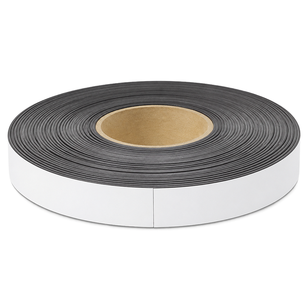 Rewritable White Magnetic Tape - 25mm x 0.8mm | 30m ROLL