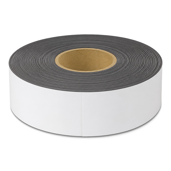 Rewritable White Magnetic Tape - 90mm x 0.8mm | 30m ROLL