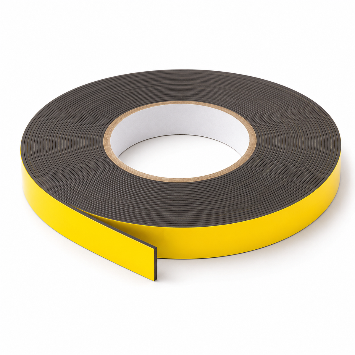 Yellow Magnetic Tape - 10mm x 0.8mm | 30m ROLL