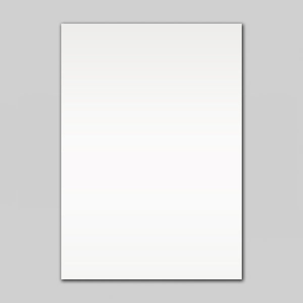 Rewritable A4 White Gloss Magnetic Label | 297mm x 210mm x 0.4mm