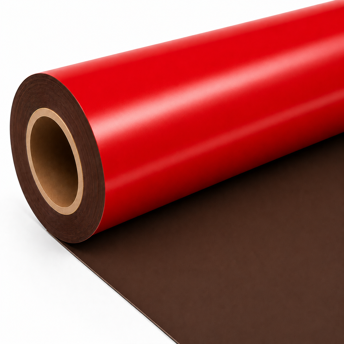 Magnetic Sheeting - Red | 620mm x 0.8mm | PER METRE | Supplied As Continuous Length