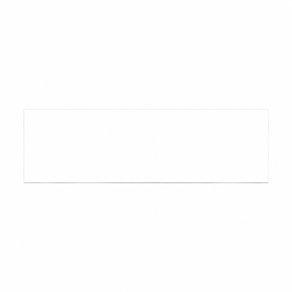 AMF Magnetics Rewritable White Magnetic Label - 100mm x 30mm x 0.8mm