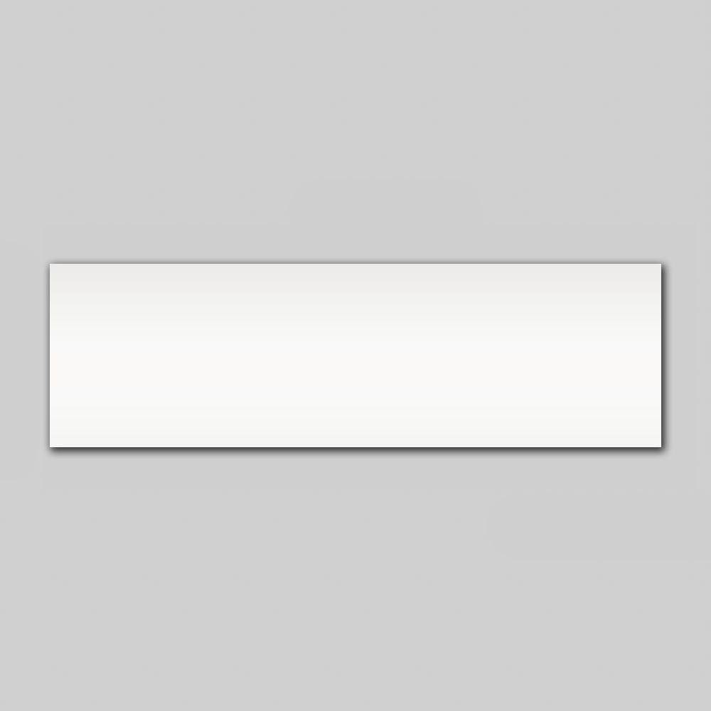 Rewritable White Magnetic Label - 100mm x  30mm x 0.8mm