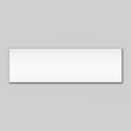 Rewritable White Magnetic Label - 100mm x  30mm x 0.8mm
