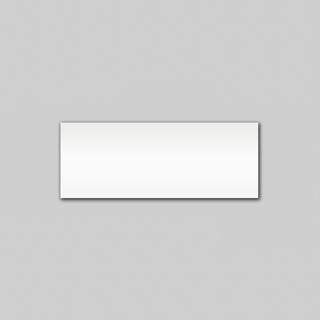 White Magnetic Label - 210mm x 80mm x 0.8mm | Non-Rewritable