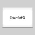 Rewritable White Magnetic Label - 150mm x 100mm x 0.8mm