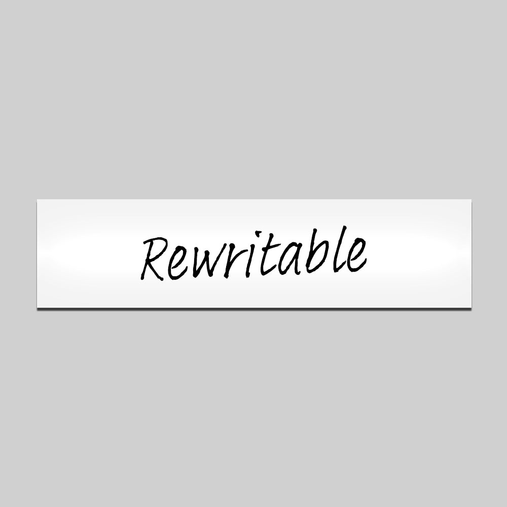 Rewritable Magnetic Label - 200mm x 50mm - 0.8mm
