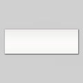 Rewritable White Magnetic Label - 75mm x 25mm x 0.8mm