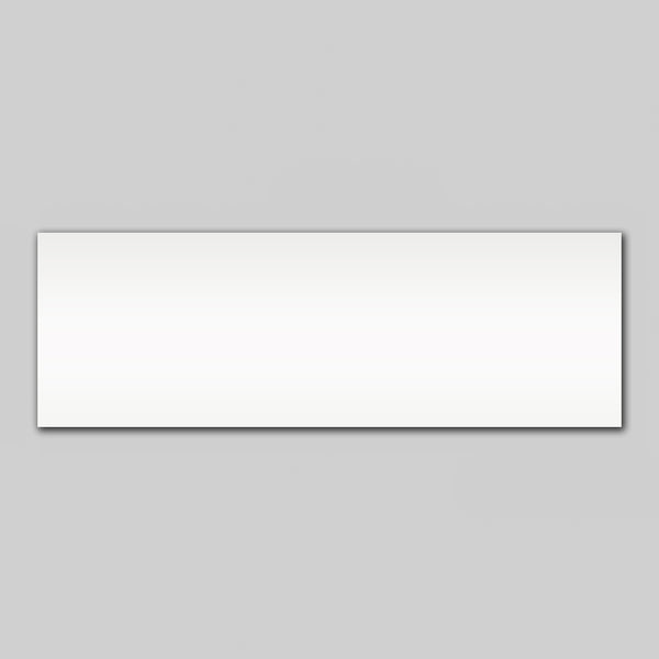 Rewritable White Magnetic Label - 75mm x 25mm x 0.8mm