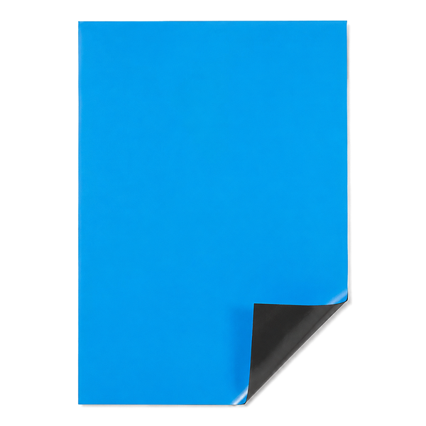 A4 Blue Magnetic Sheet | 297mm x 210mm | 0.8mm thick
