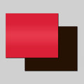Red Magnetic Label – 130mm x 110mm x 0.8mm