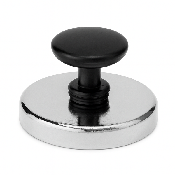 Round Base Handle Magnet with Knob | D57mm x 35mm