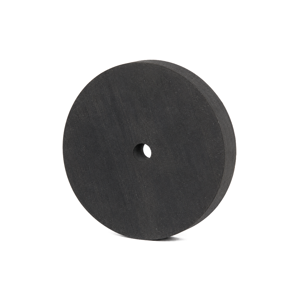 Rubber Coated Neodymium Ring Magnet - 75mm (OD) x 8mm (ID) x 15mm (H) | 6 Multi-Poled