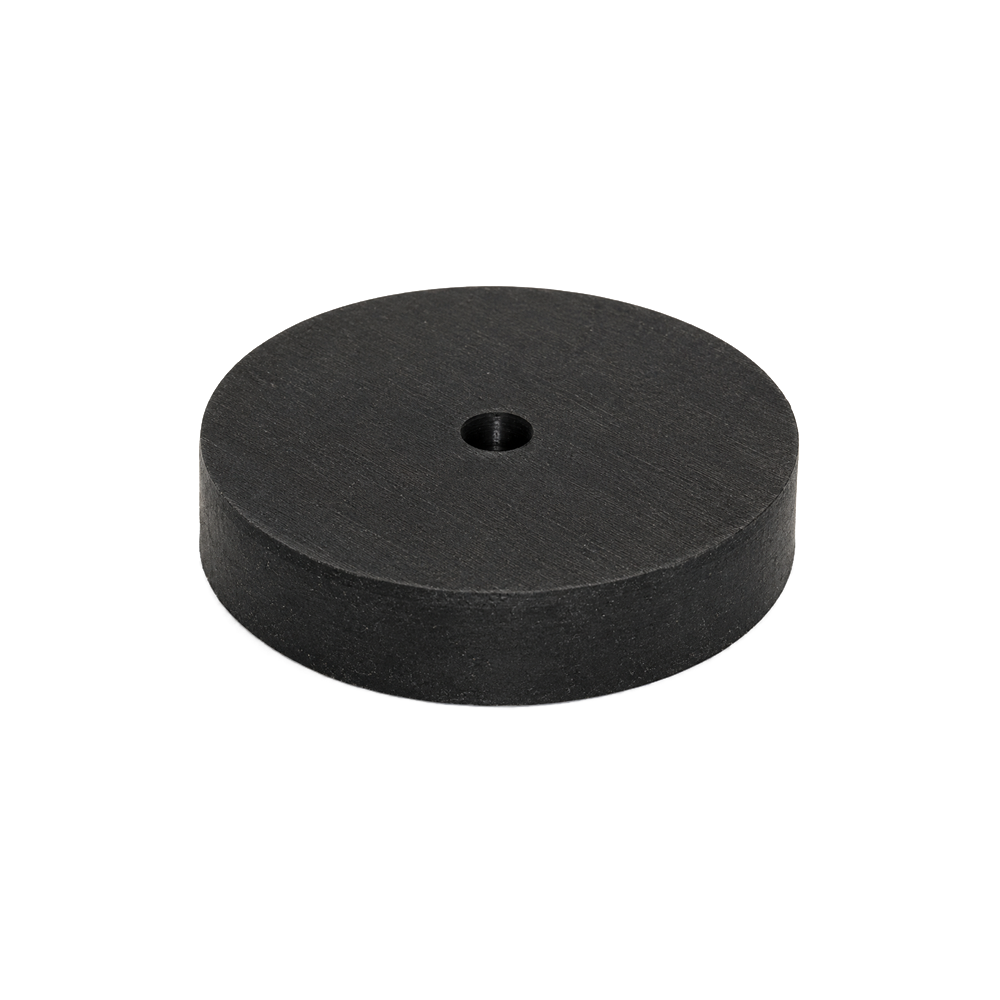 Rubber Coated Neodymium Ring Magnet - 75mm (OD) x 8mm (ID) x 15mm (H) | 6 Multi-Poled