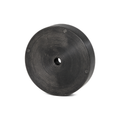 Black Plastic Coated Neodymium Ring Magnet - 77mm (OD) x 8mm (ID) x 17mm (H) I 6 Multi-Poled