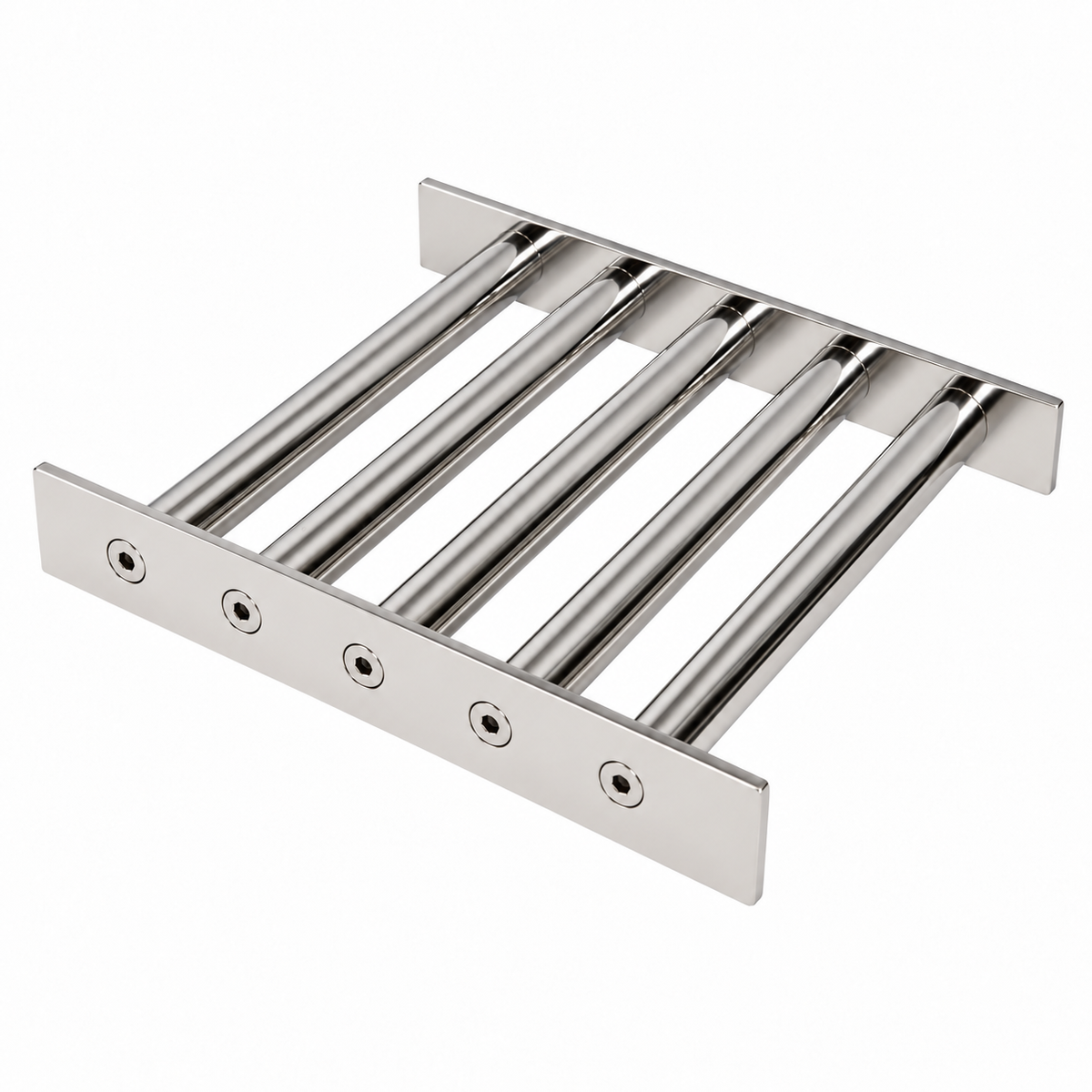 HACCP Compliant H-Shaped Grate Magnet - 260mm x 260mm | Min 10,000 Gauss