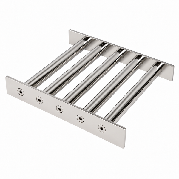 HACCP Compliant H-Shaped Grate Magnet - 260mm x 260mm | Min 10,000 Gauss