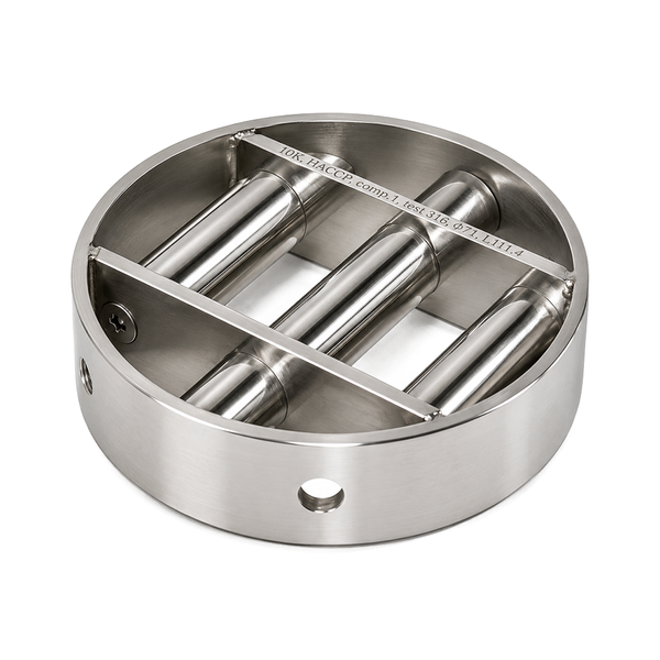 HACCP Certified Round Grate Magnet – 150mm diameter | Min 10,000 Gauss
