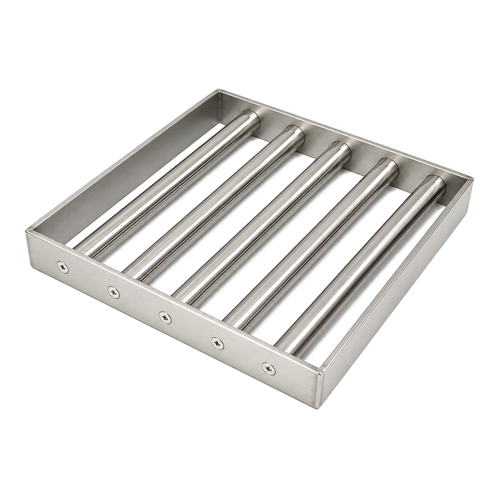 HACCP Certified Square Grate Magnet – 310mm x 310mm | Min 10,000 Gauss