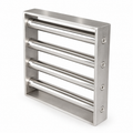 HACCP Compliant Square Grate Magnet – 210mm x 210mm | Min 10,000 Gauss