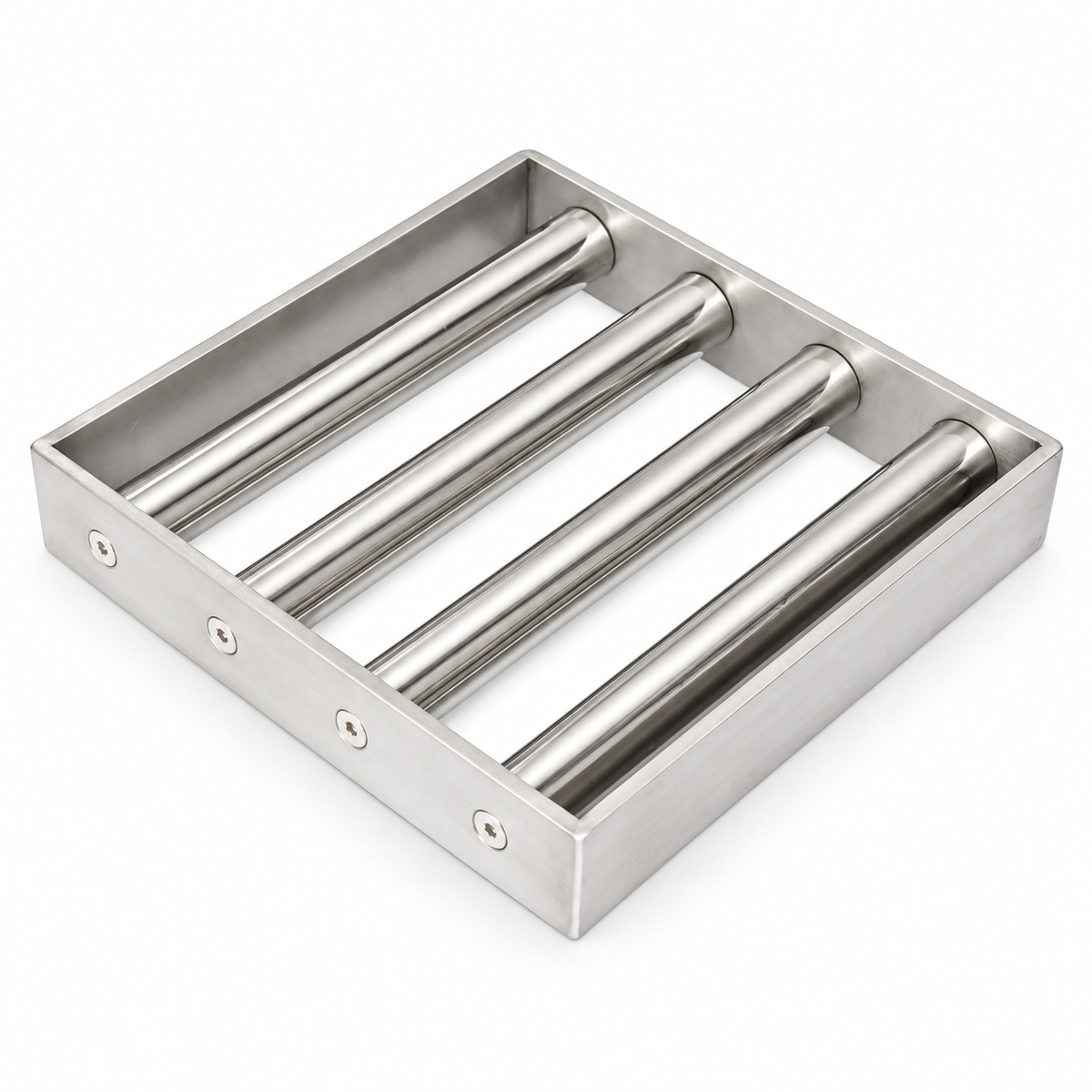 HACCP Compliant Square Grate Magnet – 210mm x 210mm | Min 10,000 Gauss
