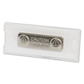 Magnetic Name Badge with Clear Acrylic Name Holder | 3" x 1.18" | 1 PACK