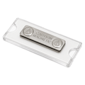 Magnetic Name Badge with Clear Acrylic Name Holder | 3" x 1.18" | 1 PACK