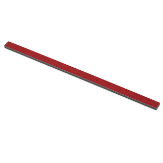 Red Magnetic Strip - 15mm x 6mm x 500mm | 3M Self-Adhesive Anisotropic