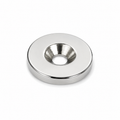 Neodymium Countersunk Ring Magnet – (OD) 15mm x (ID) Countersunk 3.2mm/6.7mm x (H) 2.05mm | N42