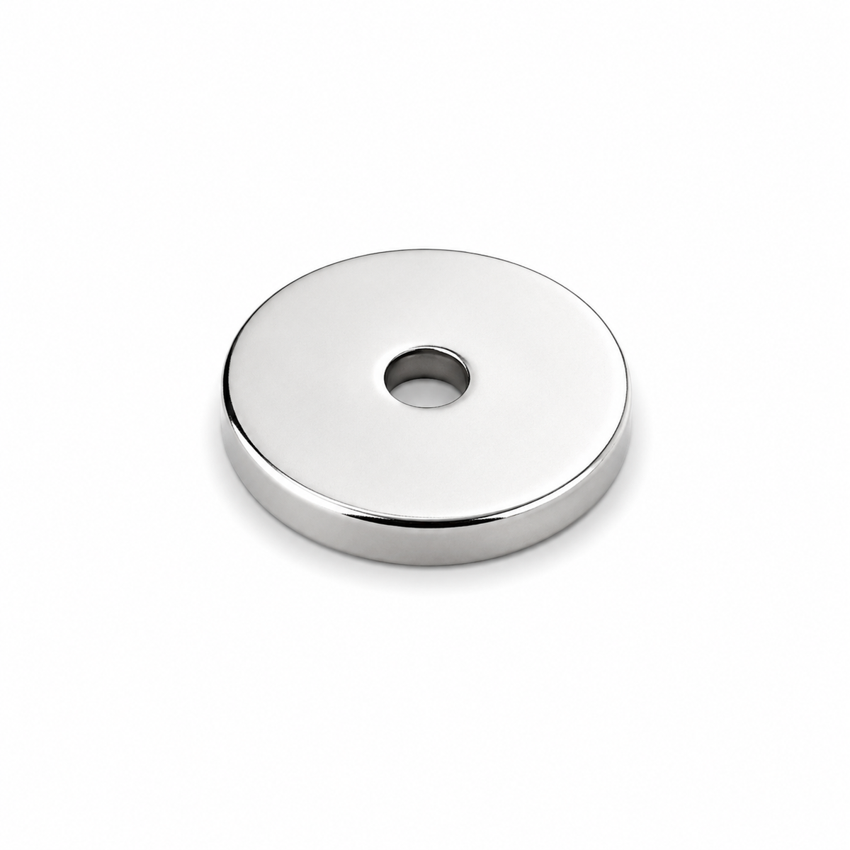 Neodymium Countersunk Ring Magnet – (OD) 15mm x (ID) Countersunk 3.2mm/6.7mm x (H) 2.05mm | N42