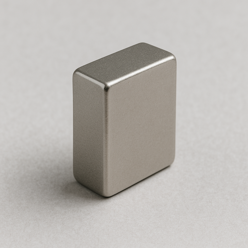 Neodymium Block Magnet – 18.2mm x 8mm x 20mm | N40UH | High Temperature ≤180°C