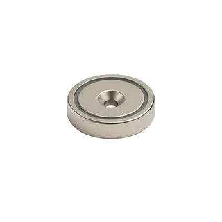 Neodymium Countersunk Pot Magnet - 32mm x 6.65mm (Slim Profile)