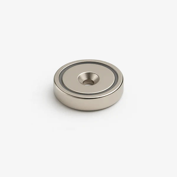 Neodymium Countersunk Pot Magnet - 32mm x 6.65mm (Slim Profile)