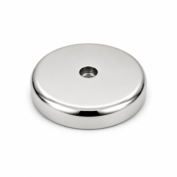 Neodymium Countersunk Pot Magnet - 42mm x 7.6mm (Slim Profile)