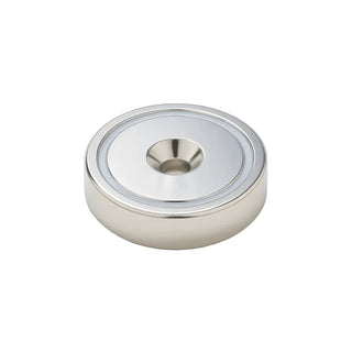 Neodymium Countersunk Pot Magnet - 48mm x 9.35mm (Slim Profile)