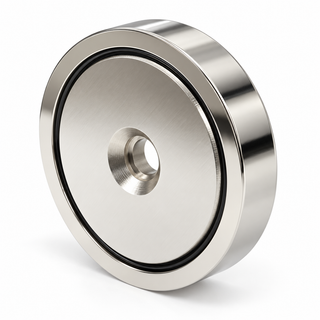 Neodymium Countersunk Pot Magnet - 75mm x 18mm