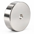 Neodymium Pot Magnet with Round Hole - 60mm x 15mm