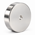 Neodymium Pot Magnet with Round Hole - 75mm x 18mm
