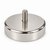 Neodymium Pot Magnet with M8 Male Thread - D60mm x 30mm (TH) | 15mm External Boss