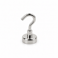 Neodymium Pot Magnet with Threaded Hook - D16mm x 37mm