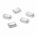 100 Pack of Neodymium Block Magnets | 5mm x 1.7mm x 3mm | N50 | Magnetised through 3mm