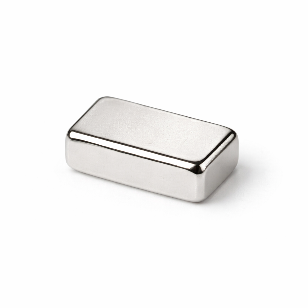 Neodymium Block Magnet - 5mm x 1.7mm x 3mm | N50 | Magnetised Through 3mm